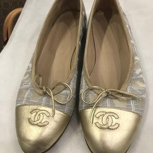 Chanel ballet flats 38.5